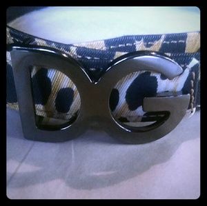 Dolce & Gabbana Belt w/logo Buckle